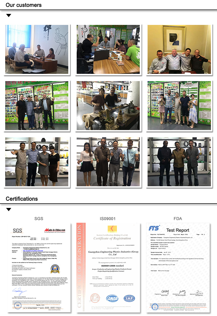 Our customers & certification