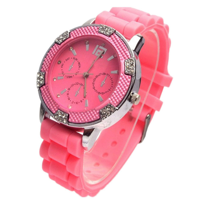 women silicone watch