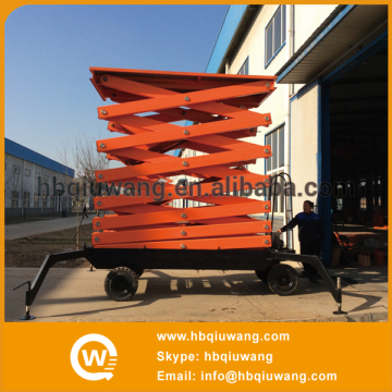 Hydraulic 18m scissor lift hydraulic drive motor