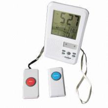 Wireless Home Care Alert Doorbell Clock