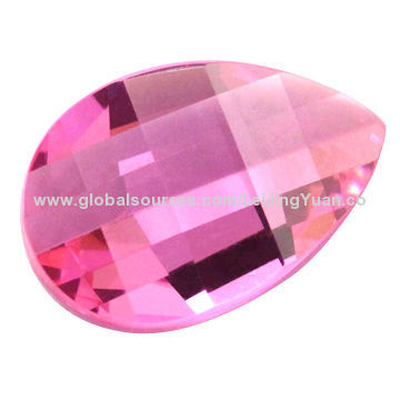 Hot-sale Pear Shape Pink CZ GemstonesNew