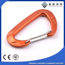 outdoor carabiner keychain rainbow custom color d ring carabiner