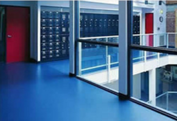 Water-based epoxy floor paint