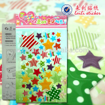 foam sticker /foam glitter star sticker