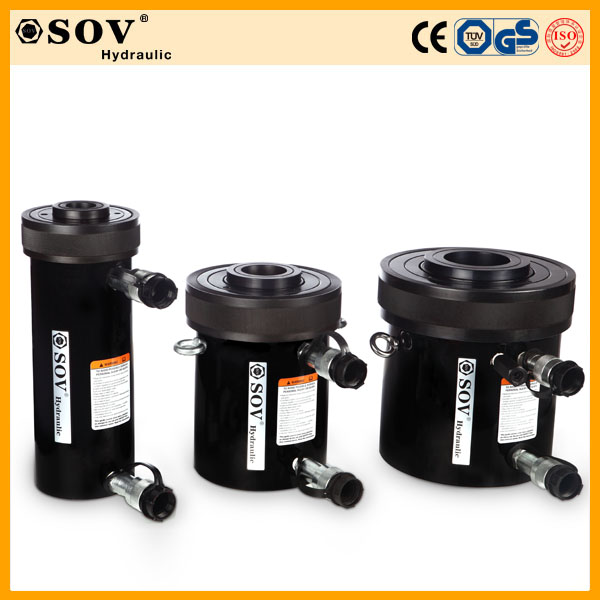 Cheap Double Acting Hollow Plunger Engineering Hydraulic Cylinder (SV22Y)