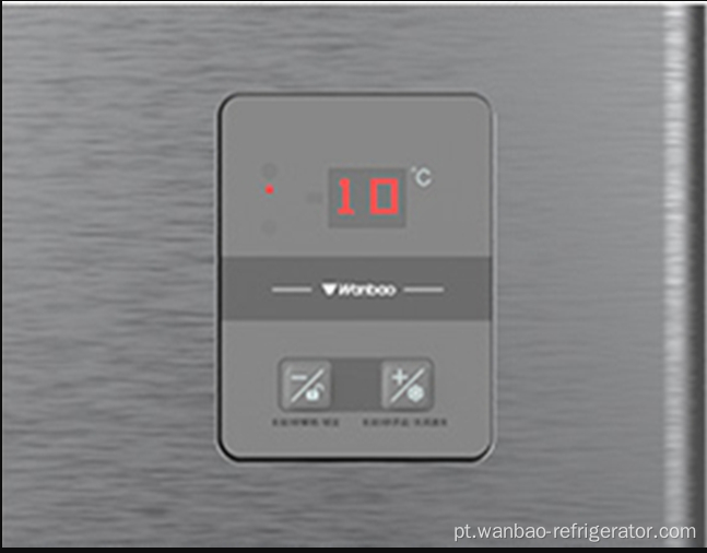 BD-1600Q venda quente um freezer de caixa de porta