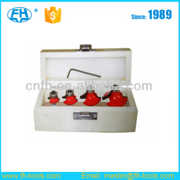 Woodworking Router Bits set 4pcs Rounding Over Bit set