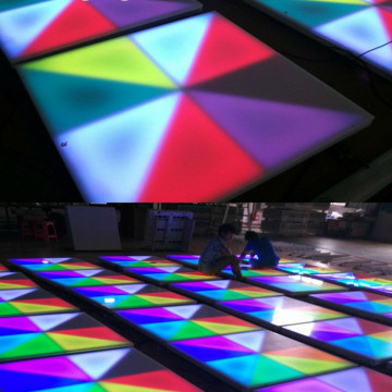 DMX512 rgb interactive dmx led dance floor