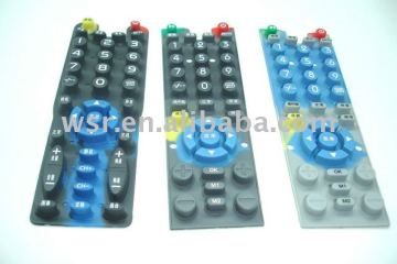 silicone remote control silicone keypad