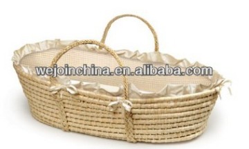 Baby Bassinet Wicker Baby Basket Moses Basket