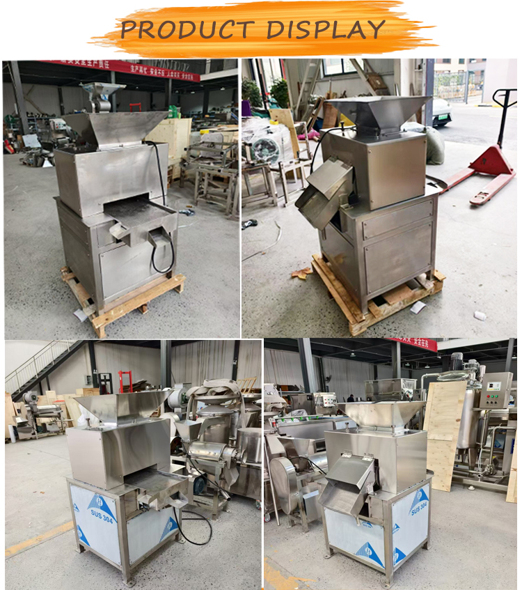 Automatic Lemon Squeezer Passion Fruit Processing Natural Fruit Juice Making Machine