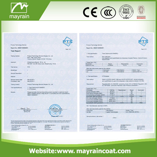 Lovely and Fashion Polyester Raincoat