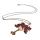 Natural Chip Semi Precious Stone Beads Life of Tree Pendant Necklace