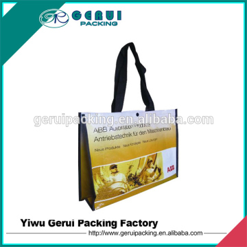 laminated pp woven shopping bag