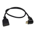 Mini HDMI male to mini HDMI female cable