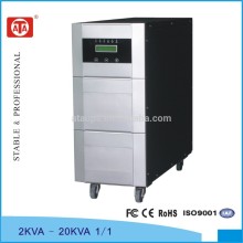 High efficient single phase online UPS 6KVA for power backup