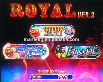 Royal 3 in 1 V2 Slot Game Board Casino Game for Gaming Machine