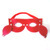 Leather Mask Blindfold For Adult Games Red and black Blindfold Eyeshade Sex Toys For Couple Adult Sex Products