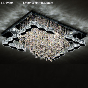 led designed light chandelier crystal ceiling lighting