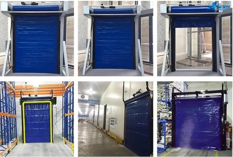 Power Saving Cold Storage High Speed Door