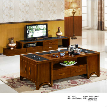 Meuble de TV en bois Table de Table basse, Chine (8668)