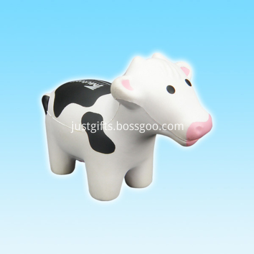 Promotional PU Cow Shape Stress Ball2