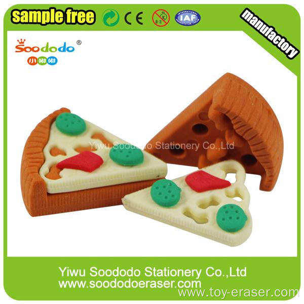 Food shaped eraser gift for children