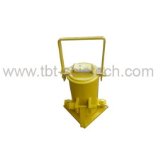 Steel Cylinder Mould, Steel Cylinder Mould Wih Handle and Lid, Split Steel Cylinder Mould