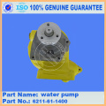 Bomba de agua Komatsu 6251-61-1101 para PC450-8