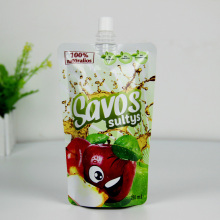 High Quality Aluminum Foil Plastic Bags Juice Drink Liquid Packaging Spout Bag