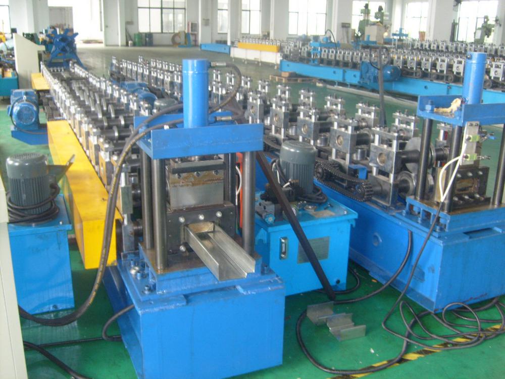 Metal Steel Door Slat Making Rolling Forming Machine