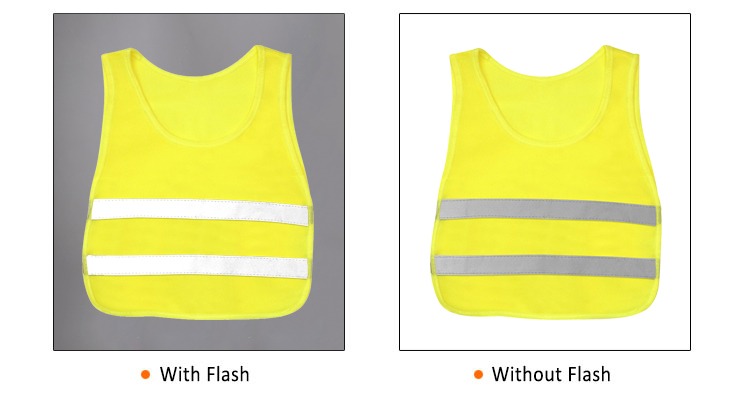 High visibility security custom reflective safety vest for kids