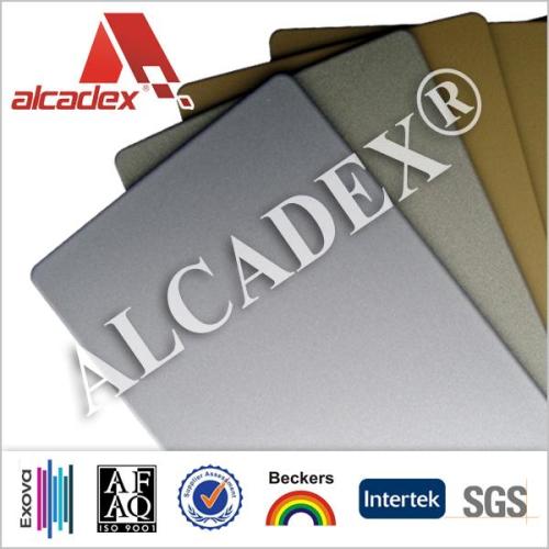 4mm ACP/ Flash Silver Aluminum Composite Wall Panel