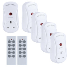 UK Standard Wireless Remote Control Smart Socket with High Quality