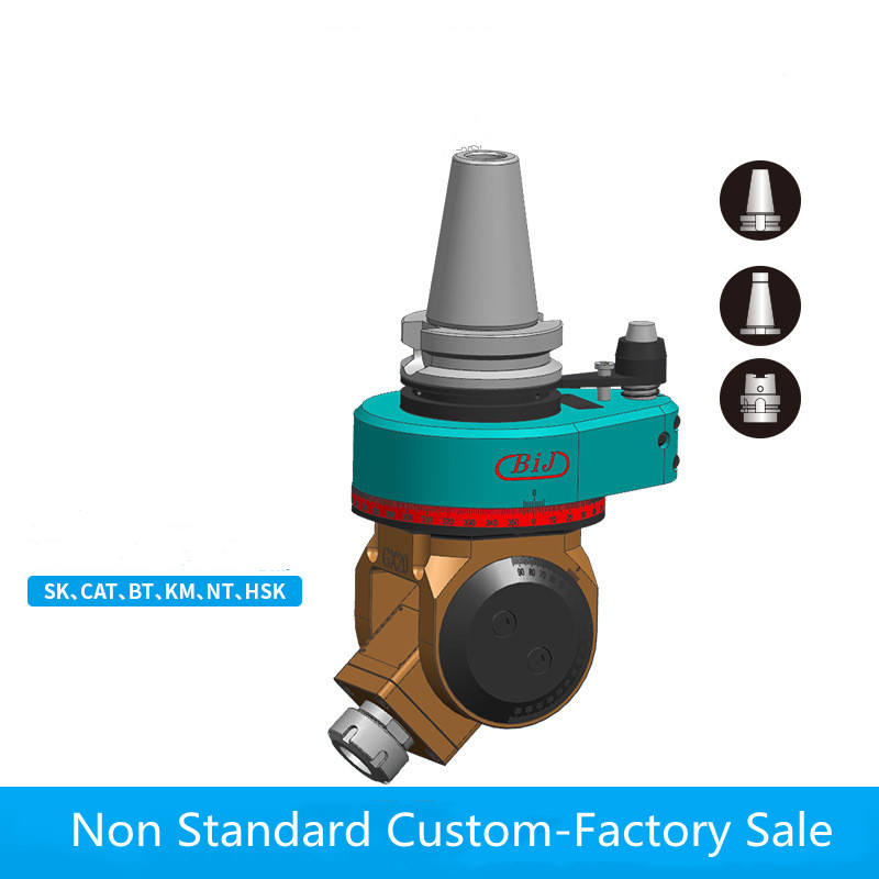 Tête d&#39;angle BT50 CNC