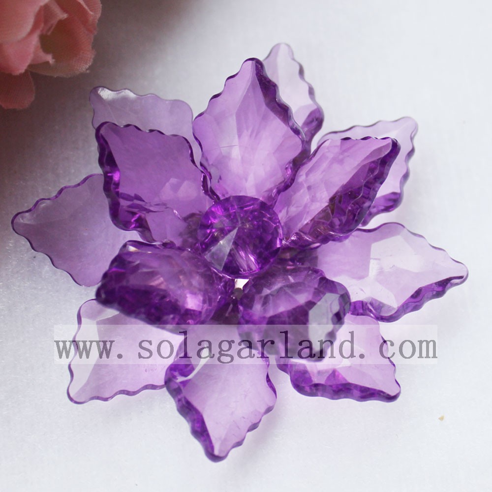 Acrylic Artificial Bead Flowers