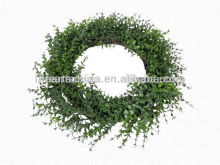 artificial christmas wreath, grass wreath, customized size and design
