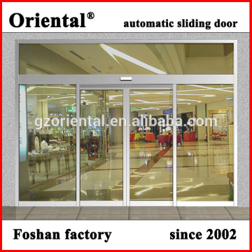 Hospital front door double automatic security door