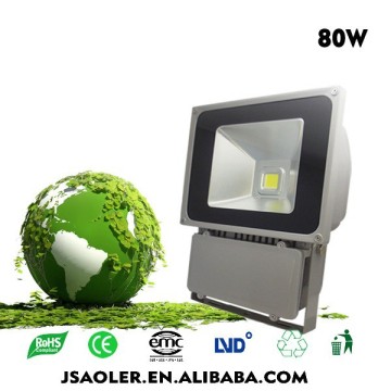 High lumen led outdoor lighting 80w cob led flood light