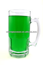 Hot Glass Mug with handle,beer mug