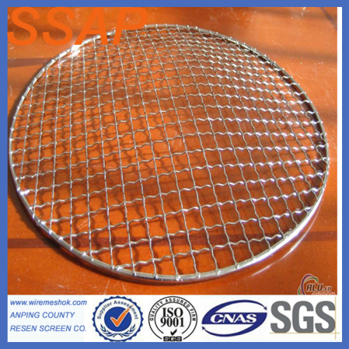 Barbecue Wire Mesh/Stainless Steel Crimped Barbecue Wire Mesh/BBQ Wire Mesh