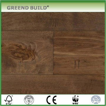 Distressed Maple prefinished hardwood flooring