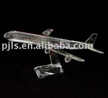 crystal plane sculpture