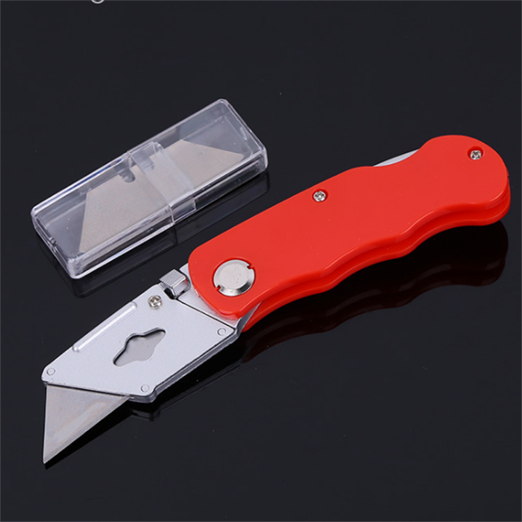 Trapezoid Blade Folding Utility Knife