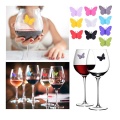 Food Grade Butterfly Silicone Glass Marker untuk Pesta