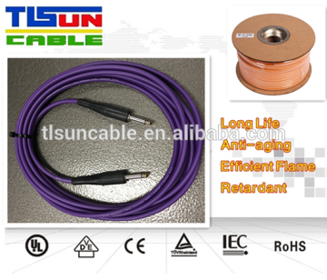 braid shielding bulk guitar Cable for musical instuments