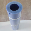 0.25mm clear blue rigid PVC film roll pharma