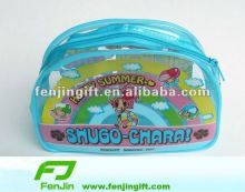 Cute pvc transparent vinyl bag