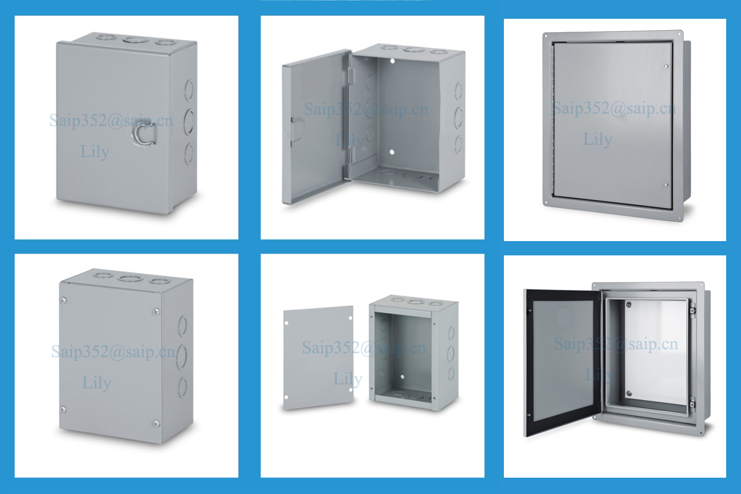 SAIP/SAIPWELL High Quality Outdoor Waterproof Stainless Steel Enclosures