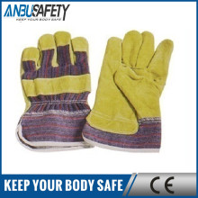 Labor protection leather working glove for industry
